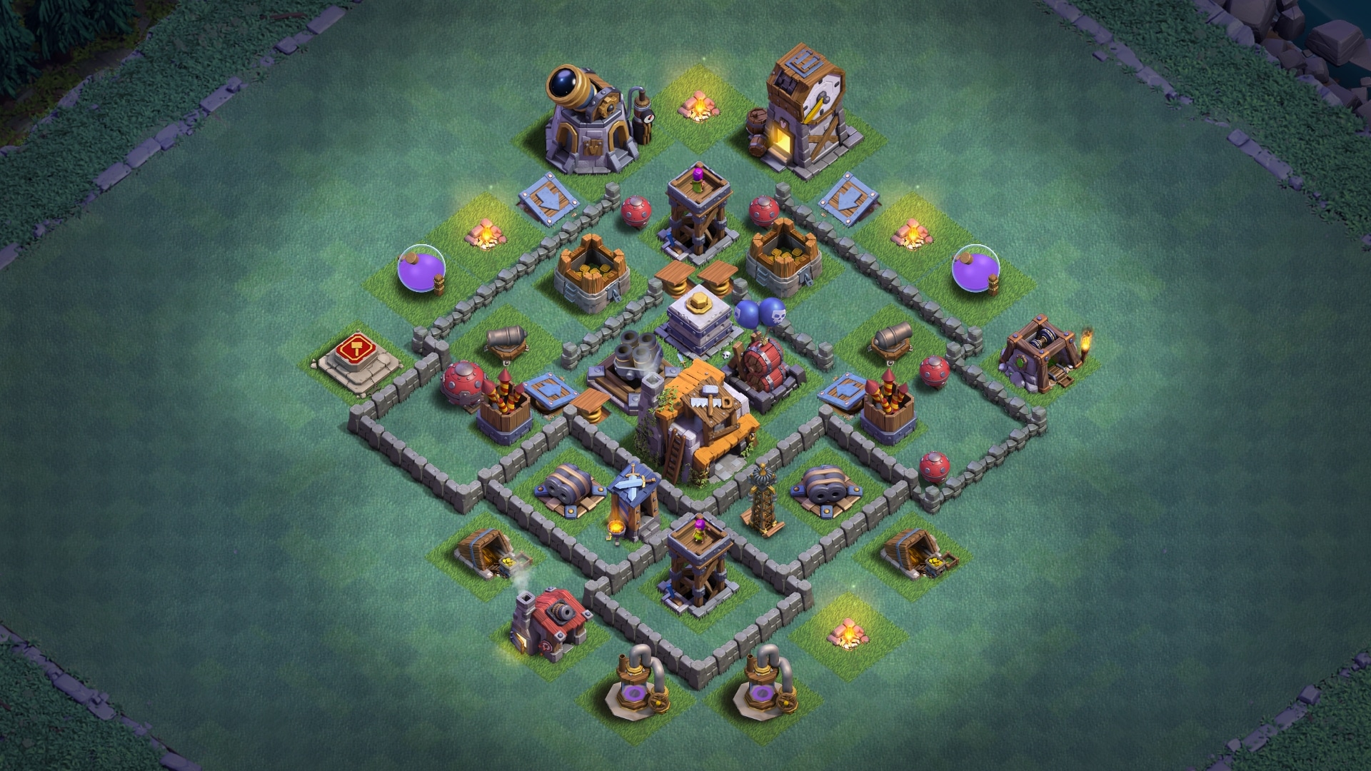 Best builder hall 5 base