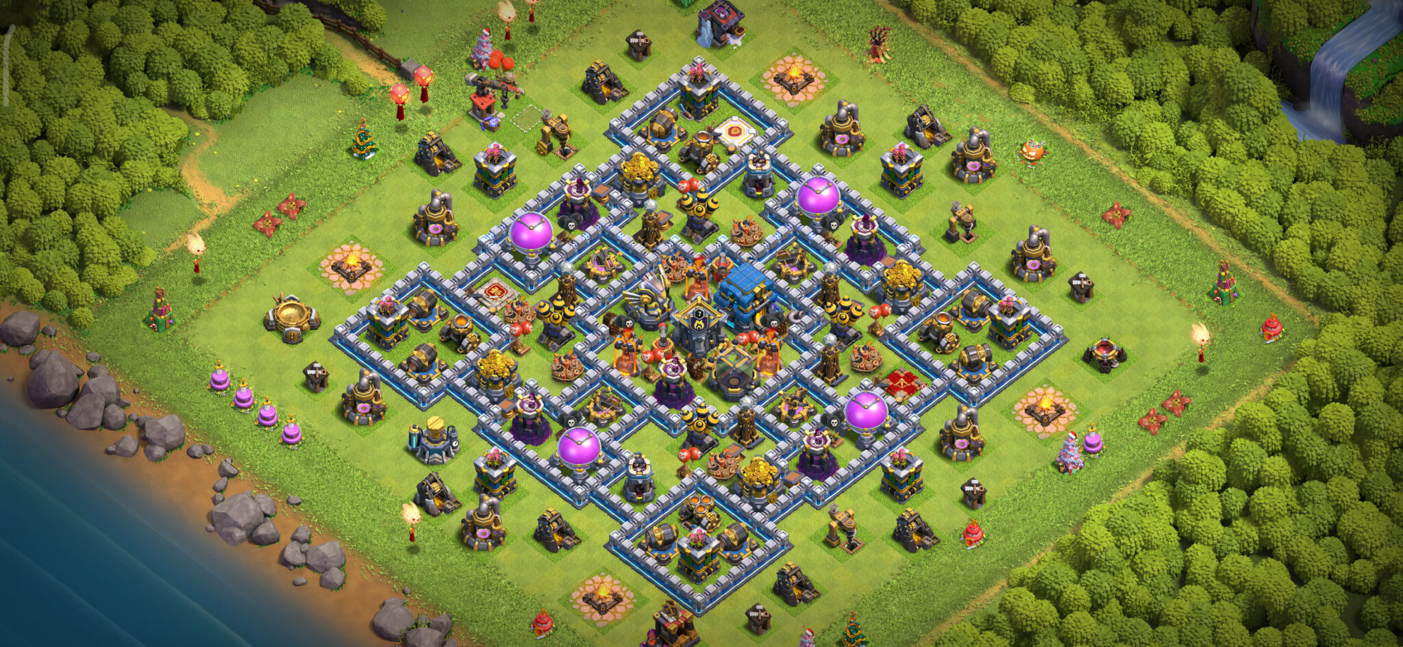 New 2023 Town Hall 12 Base Layout With Layout Copy Link - Base of Clans