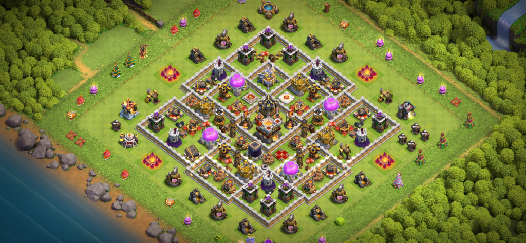 clash of clans upgrade base town hall 11