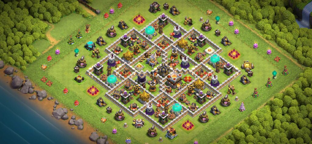 clash of clans base for town hall 11