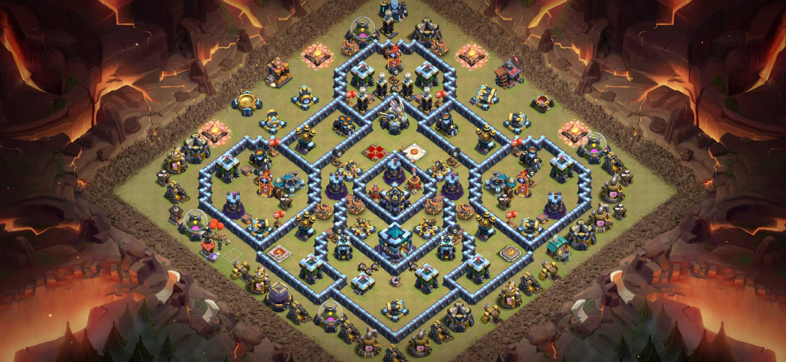 TH13 War Base: New Strategies for Top-Level Clashes - Base of Clans