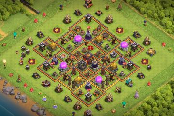 Best TH10 Base Layout