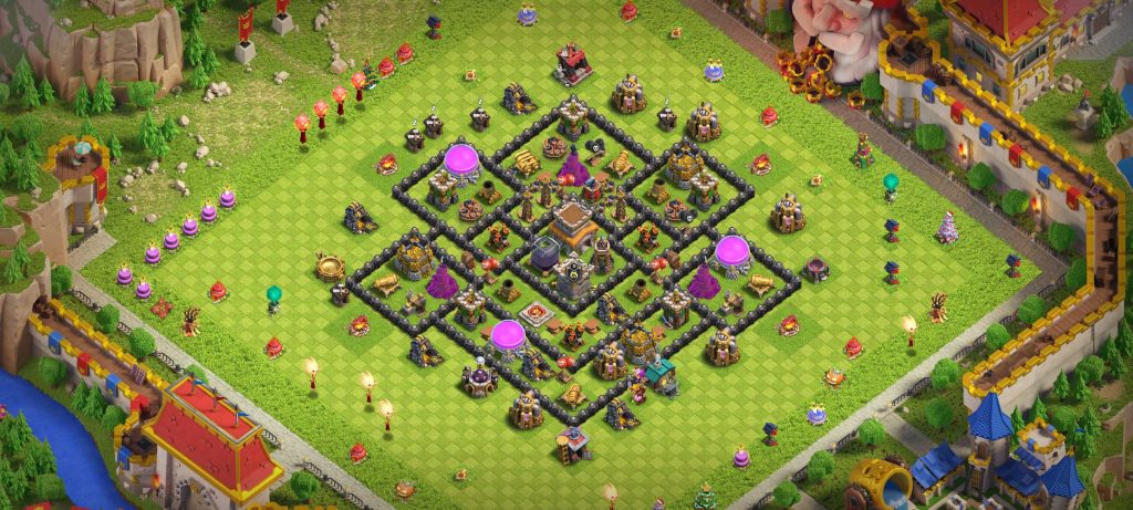 COC TH8 Home Base