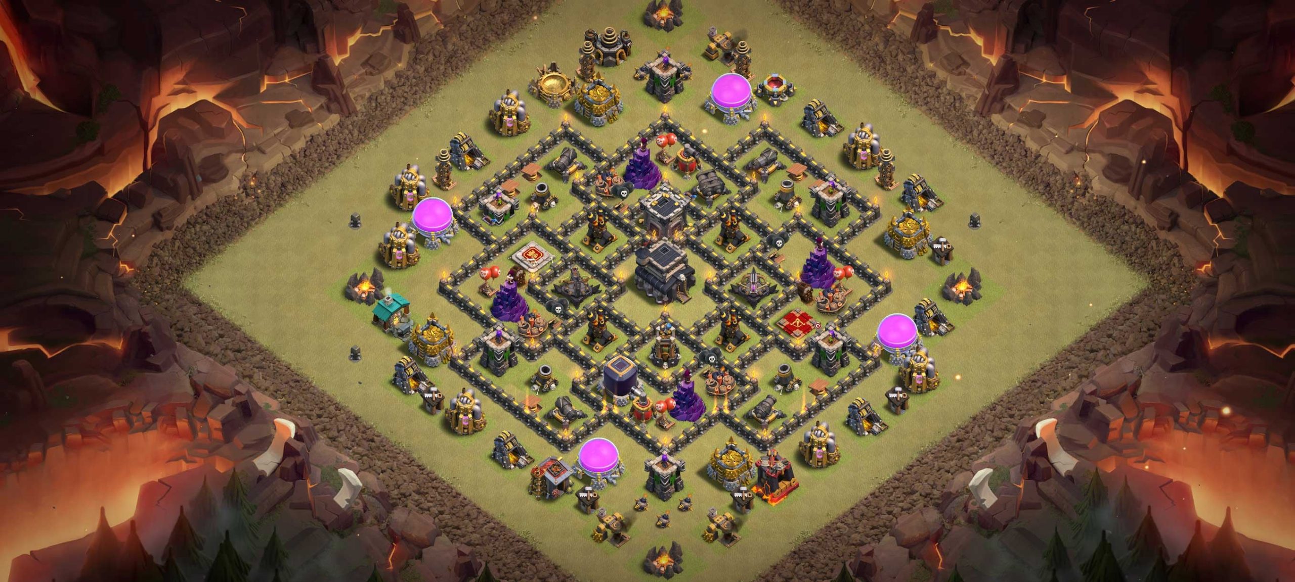 COC TH9 War Base: The Ultimate Guide to Building an Unbeatable Defense ...