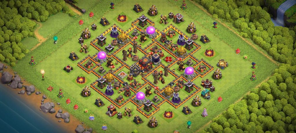 TH10 Home Base Layout