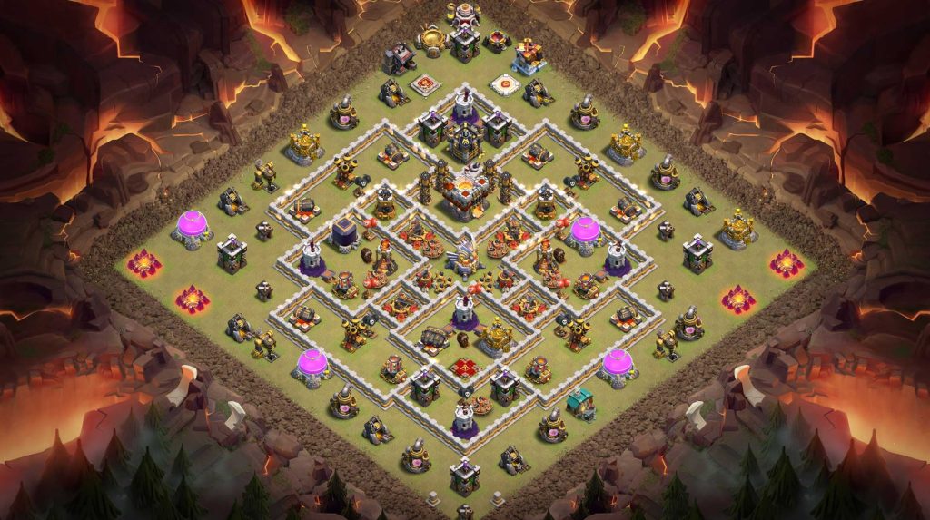  TH11 war base layout 