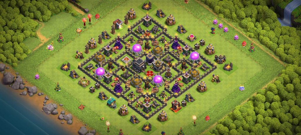 TH9 Base Layout