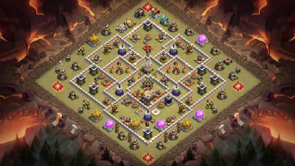 TH11 War Base Layout