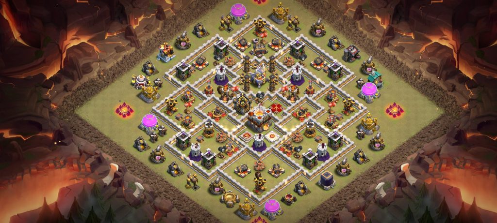 TH11 War Base Layout