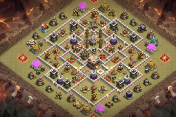 TH11 War Base Layout