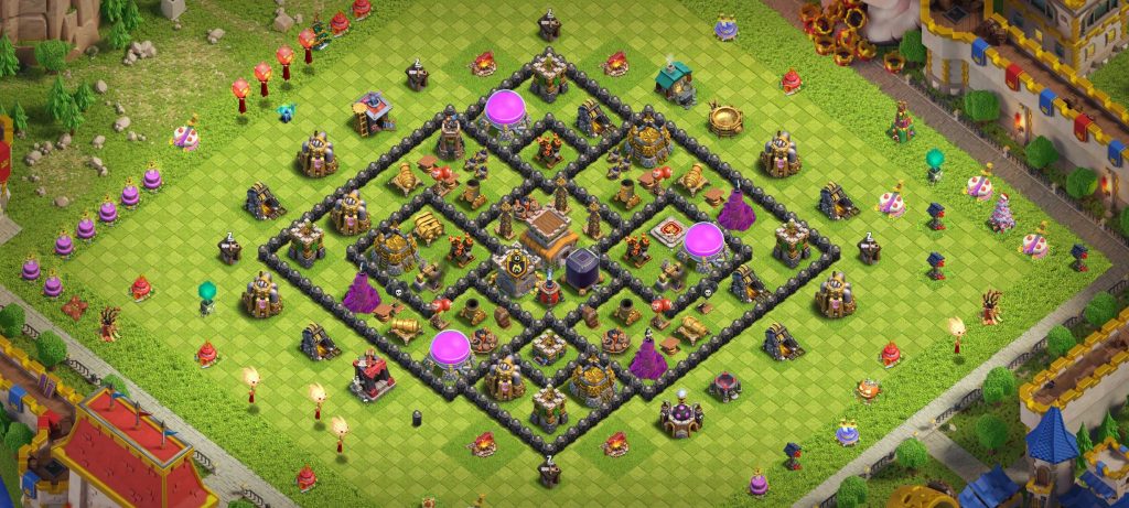 TH8 Base Layout