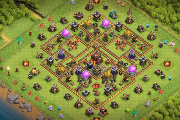 TH10 Base Layout