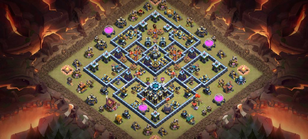 TH13 war base layout