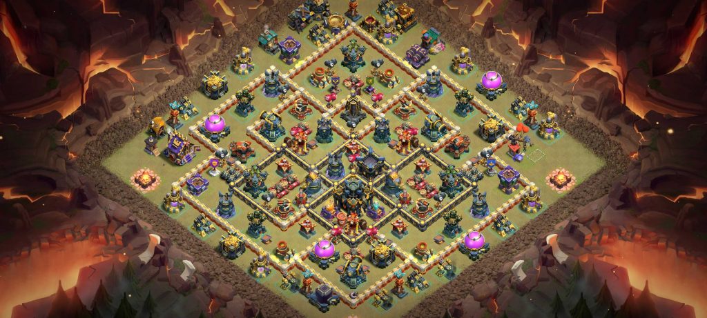 TH17 War Base Layout