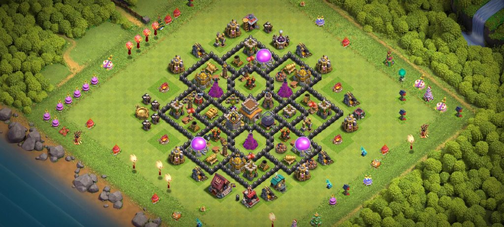 TH8 Base Layout