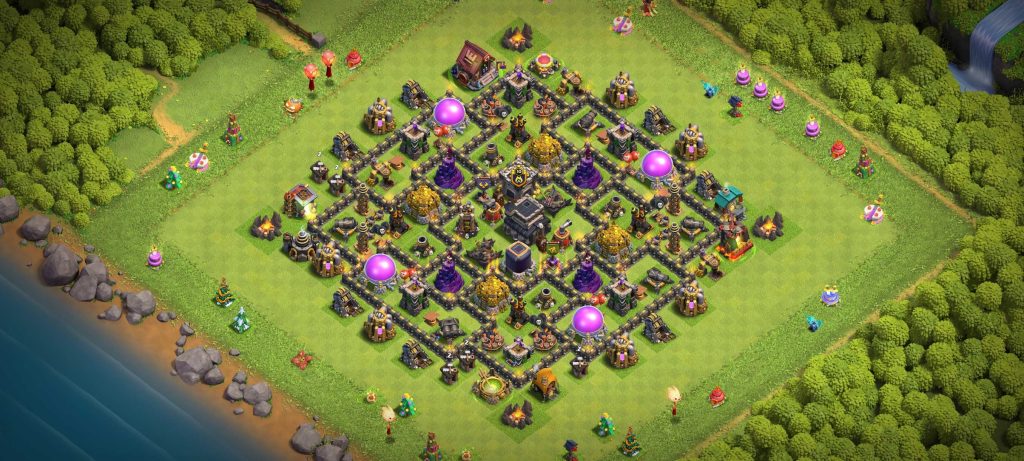 TH9 Base Layout
