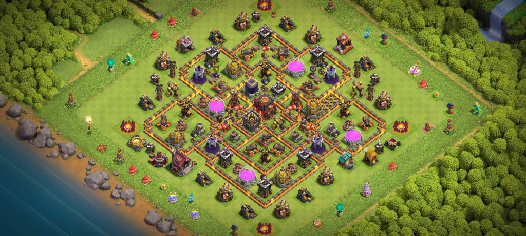 TH10 Base Layout