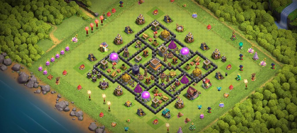 TH8 Base Layout